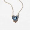 Γυναικείο Κολιέ KATERINA PSOMA Grey Evil Eye Heart Επιχρυσωμένος Ορείχαλκος Κρύσταλλοι EVNHR01GR Γυναικείο Κολιέ KATERINA PSOMA Grey Evil Eye Heart Επιχρυσωμένος Ορείχαλκος Κρύσταλλοι EVNHR01GR