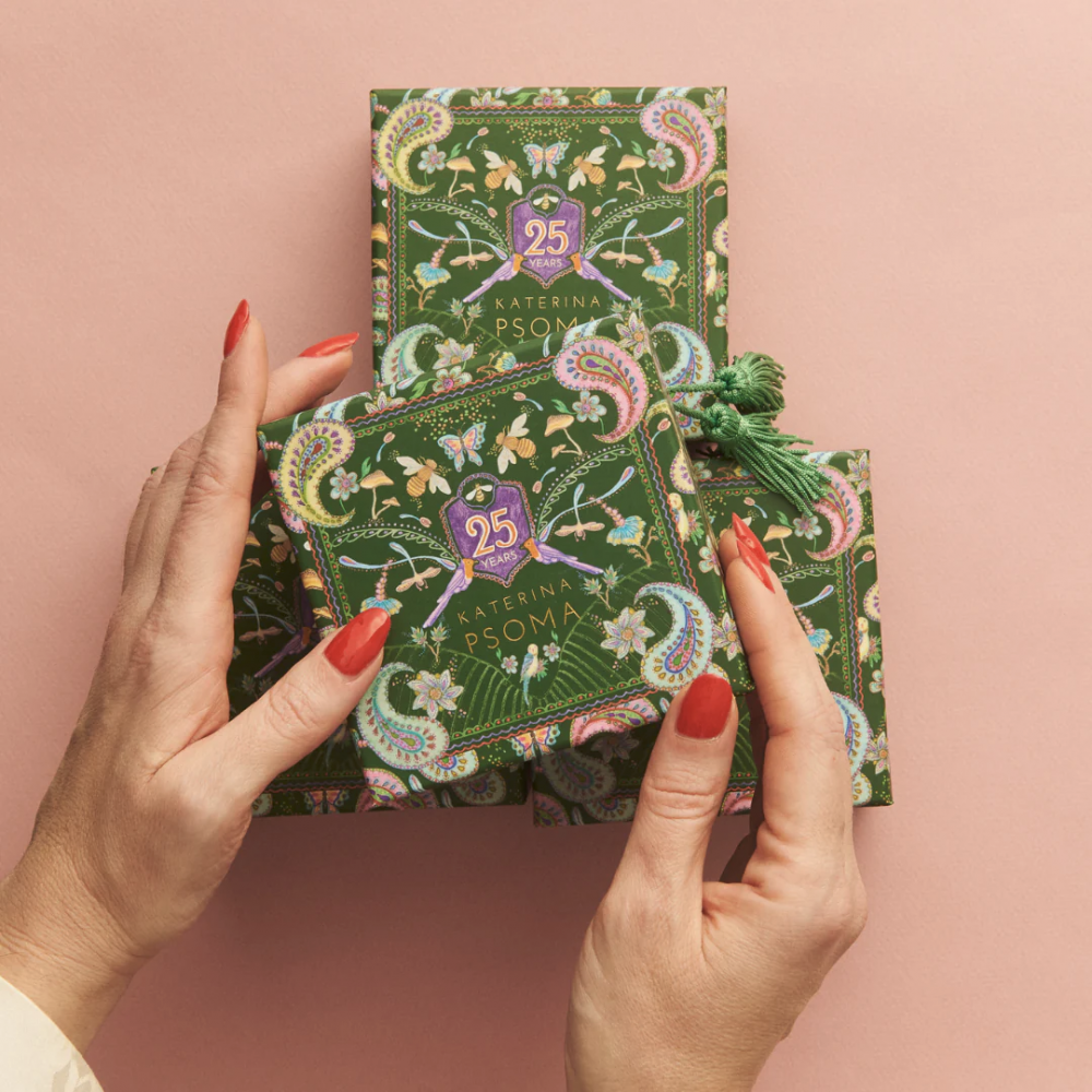 Woman's Bracelet Katerina Psoma Daphne Set of Miyuki Gold Plated Brass Glass Beads Resin SSB2606OR