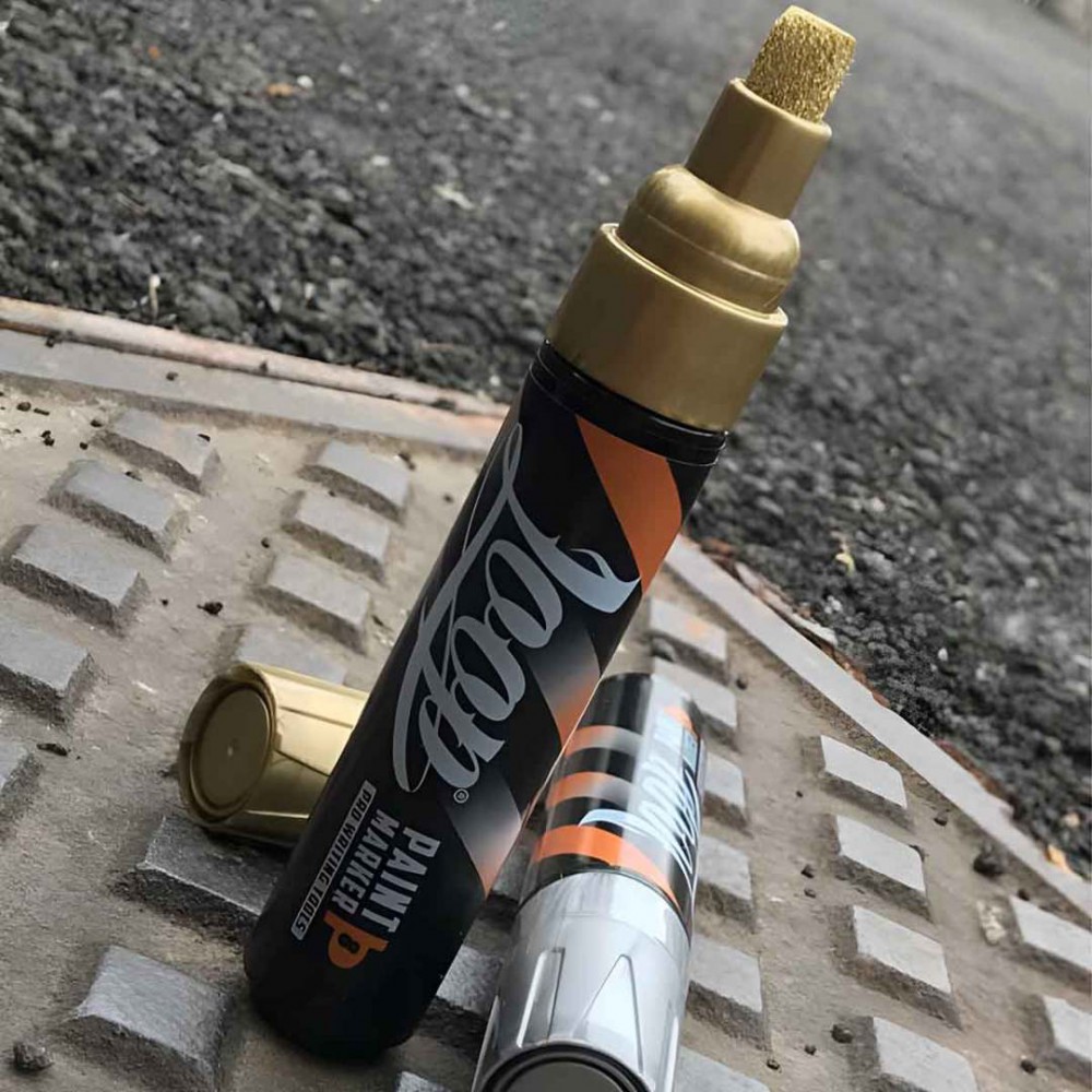 Μαρκαδόρος Loop Round Pump Action 8mm Μελάνι Βάσης Αλκοόλης LPM-008