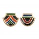 Woman's Earrings MARIA KAPRILI AFRICA Half