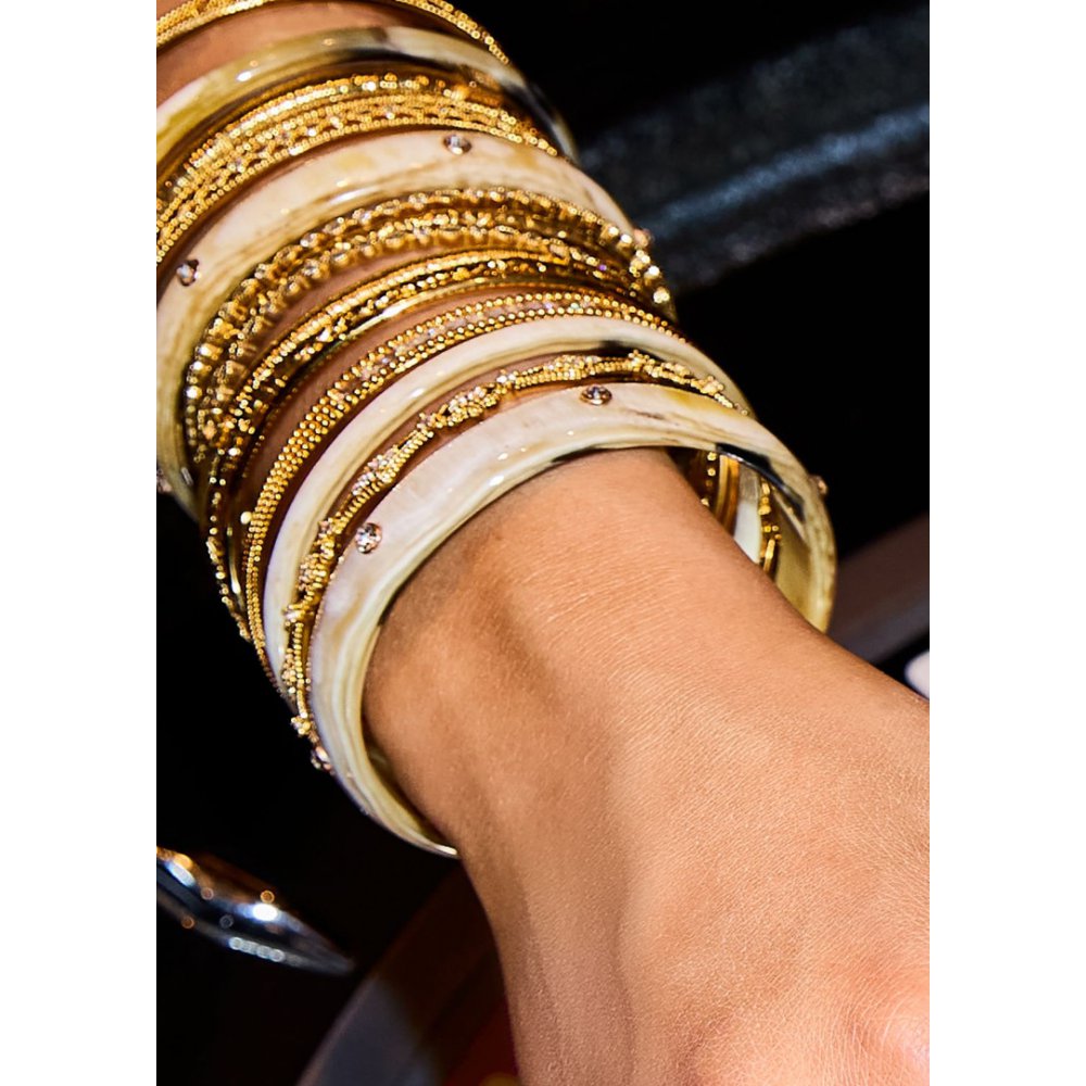 Γυναικείο Βραχιόλι Mya-Bay Ivory Naomi Bracelet Ιβουάρ Φυσικό Κέρατο Βούβαλου BR-346