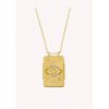 Woman's Necklace Mya-Bay Sunset Twice Boheme Gold Plated Brass Multicolor Enamel Zirconia CO-296 Woman's Necklace Mya-Bay Sunset Twice Boheme Gold Plated Brass Multicolor Enamel Zirconia CO-296