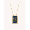 Woman's Necklace Mya-Bay Sunset Twice Boheme Gold Plated Brass Multicolor Enamel Zirconia CO-296 Woman's Necklace Mya-Bay Sunset Twice Boheme Gold Plated Brass Multicolor Enamel Zirconia CO-296
