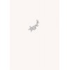 Γυναικείo Μονό Σκουλαρίκι Mya-Bay Little Heaven Επαργυρωμένος Ορείχαλκος Ζιργκόν P-20-S
