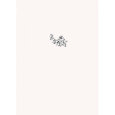  Γυναικείo Μονό Σκουλαρίκι Mya-Bay Little Heaven Επαργυρωμένος Ορείχαλκος Ζιργκόν P-20-S