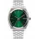 ΝΙΧΟΝ Unisex ρολόι Time Teller 37mm Green Sunray Πράσινο A045-1696-000