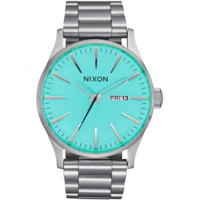 Men's Watch NIXON Sentry SS Silver 42mm Stainless Steel Bracelet A356-2084-00 Men's Watch NIXON Sentry SS Silver 42mm Stainless Steel Bracelet A356-2084-00