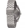 ΝΙΧΟΝ Unisex Watch Time Teller Silver 37mm Stainless Steel Light Gunmetal/Dusty Blue A045-5160-00