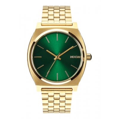 Unisex Watch Nixon Time Teller 37mm Gold / Green Sunray A045-1919-00