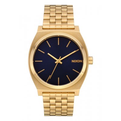 Unisex Watch Nixon Time Teller 37mm Gold /Indigo A045-2033-00
