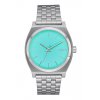 Unisex Watch Nixon Time Teller 37mm Silver / Turquoise A045-2084-00