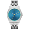 ΝΙΧΟΝ Unisex Ρολόι Time Teller 37mm Ανοξείδωτο Ατσάλι Μπρασελέ Ασημί/Μπλε A045-5302-00 ΝΙΧΟΝ Unisex Ρολόι Time Teller 37mm Ανοξείδωτο Ατσάλι Μπρασελέ Ασημί/Μπλε A045-5302-00