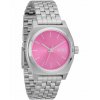 Unisex Ρολόι NIXON Medium Time Teller 31mm Ανοξείδωτο Ατσάλι Ασημί/Ροζ A1130-2719-00 Unisex Ρολόι NIXON Medium Time Teller 31mm Ανοξείδωτο Ατσάλι Ασημί/Ροζ A1130-2719-00