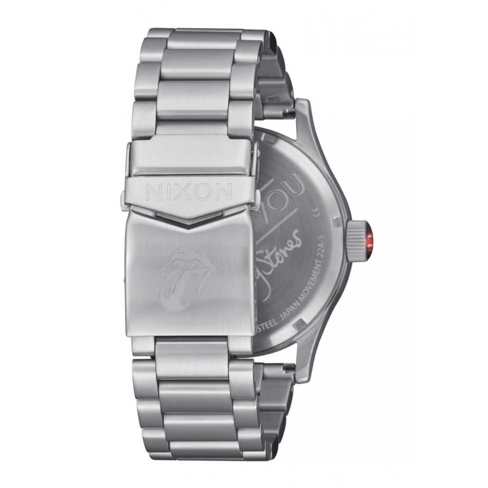 NIXON Rolling Stones Sentry Stainless Steel