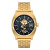 NIXON Unisex Ρολόι Time Teller 37mm 2Pac Collab Χρυσό/ Μαύρο A1378-513-00