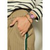 Unisex Ρολόι NIXON Small Time Teller 26mm Ανοξείδωτο Ατσάλι Ασημί/Ροζ A399-2719-00 Unisex Ρολόι NIXON Small Time Teller 26mm Ανοξείδωτο Ατσάλι Ασημί/Ροζ A399-2719-00