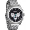 Unisex Ρολόι NIXON Chronograph 40mm Time Teller 40mm Ανοξείδωτο Ατσάλι Ασημί/Μαύρο A972-5266-00 Unisex Ρολόι NIXON Chronograph 40mm Time Teller 40mm Ανοξείδωτο Ατσάλι Ασημί/Μαύρο A972-5266-00