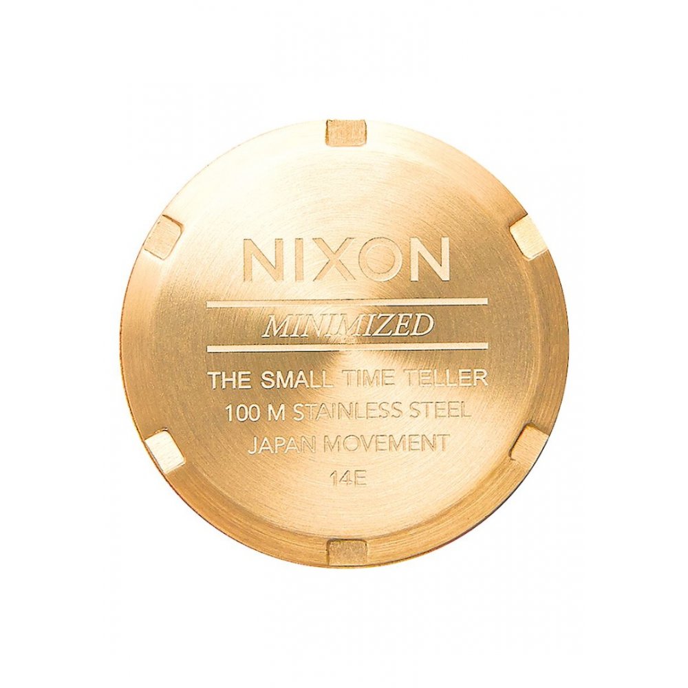 Γυναικείο ρολόι NIXON Small Time Teller Χρυσό A399-502-00