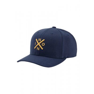 Men's Hat Nixon Exchange Flexfit Blue Yellow C2875-1859-22