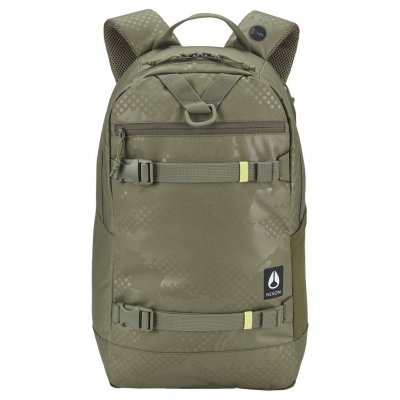Unisex NIXON Ransack Backpack Olive Dot Camo