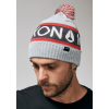 Unisex Σκούφος NIXON Teamster R Beanie Γκρι/Κόκκινο C3052-1348-00