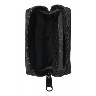 Men's Wallet NIXON Orbit Zip Card Leather Wallet Black C3060-000-00
