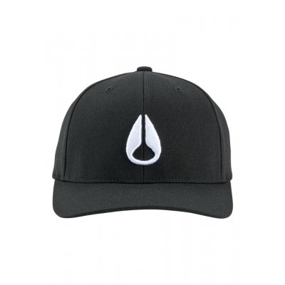 NIXON Ανδρικό Καπέλο Deep Down Snapback Μαυρο Λευκό C3126-005-00