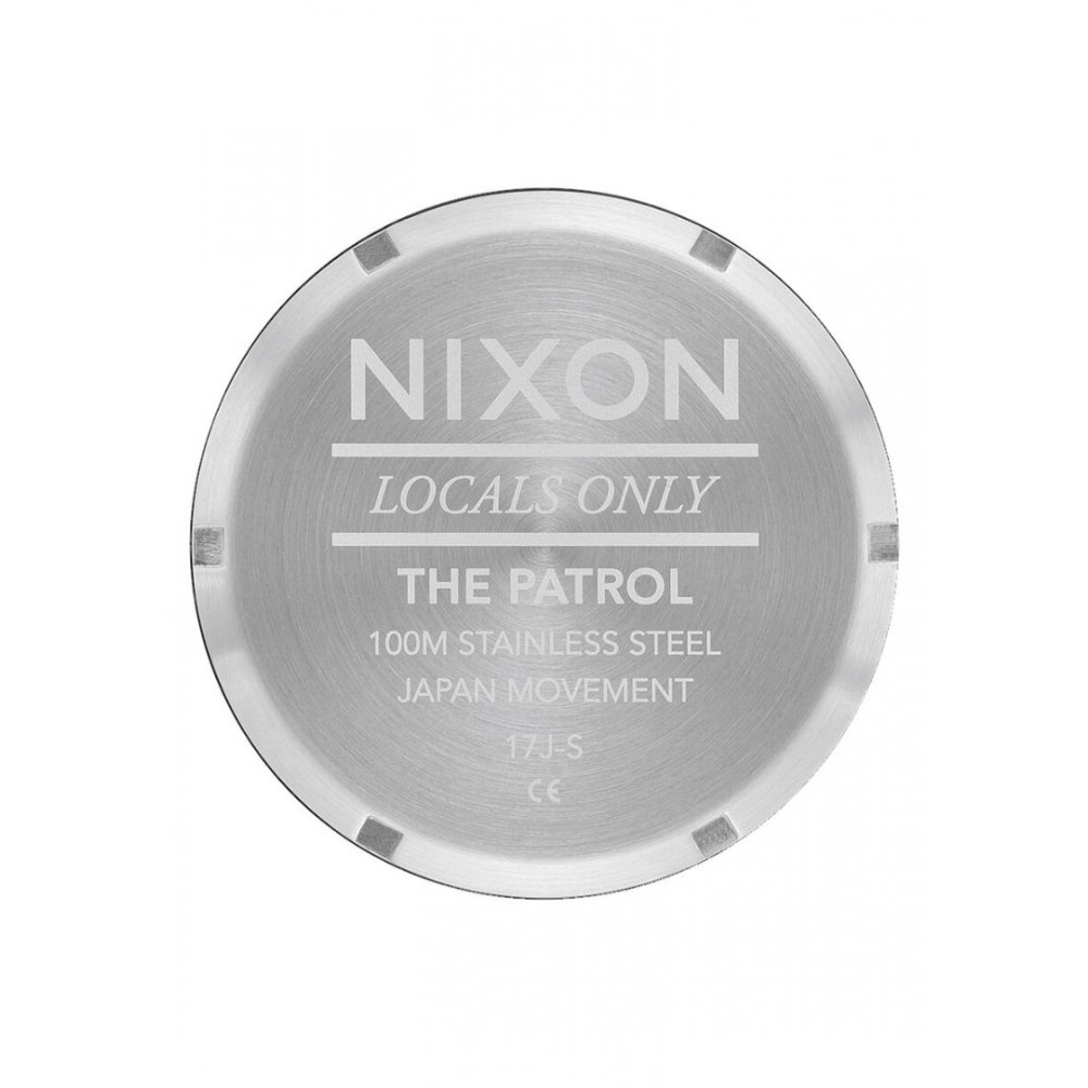 Men's Watch NIXON Patrol Navy/Silver A1242-1849-00