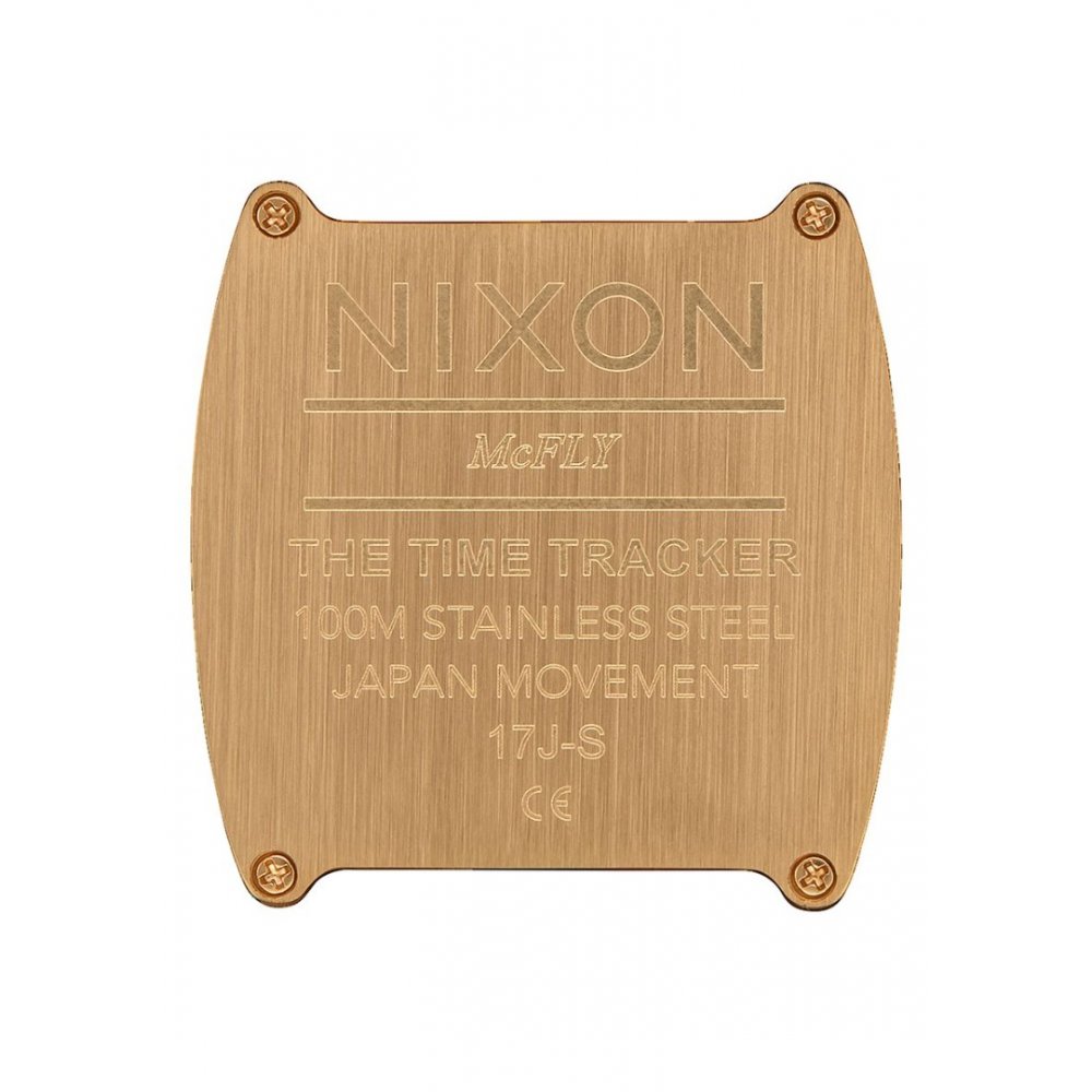 Unisex ρολόι NIXON Time Tracker Watch σε Χρυσό Χρώμα