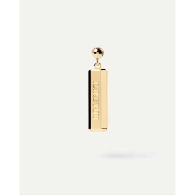  Γυναικείο Κολιέ PD PAOLA I Like You Charm Επιχρυσωμένο Ασήμι 925 CH01-101-U