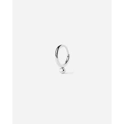 Woman's Single Earring PDPaola Tide 925 Sterling Silver Zirconia PG02-028-U