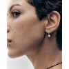 Woman's Earrings PdPaola La Perla Lupa Hoops Gold-Plated Brass Freshwater Pearl ARB1-G51-U