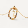 Woman's Necklace PD PAOLA Letter Z Gold Plated CO01-285-U