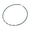 Woman's Necklace Pearls By Kaleas Malahite Green 14k Gold 113189