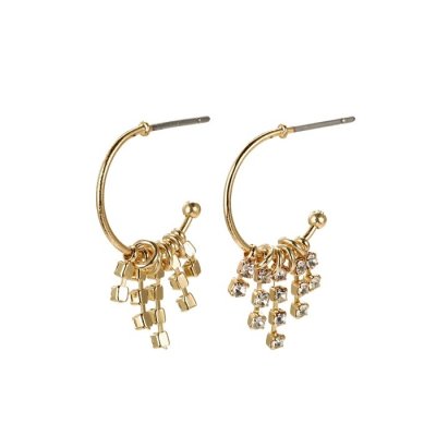 Woman's Earrings PILGRIM Air Gold Plated 132012033