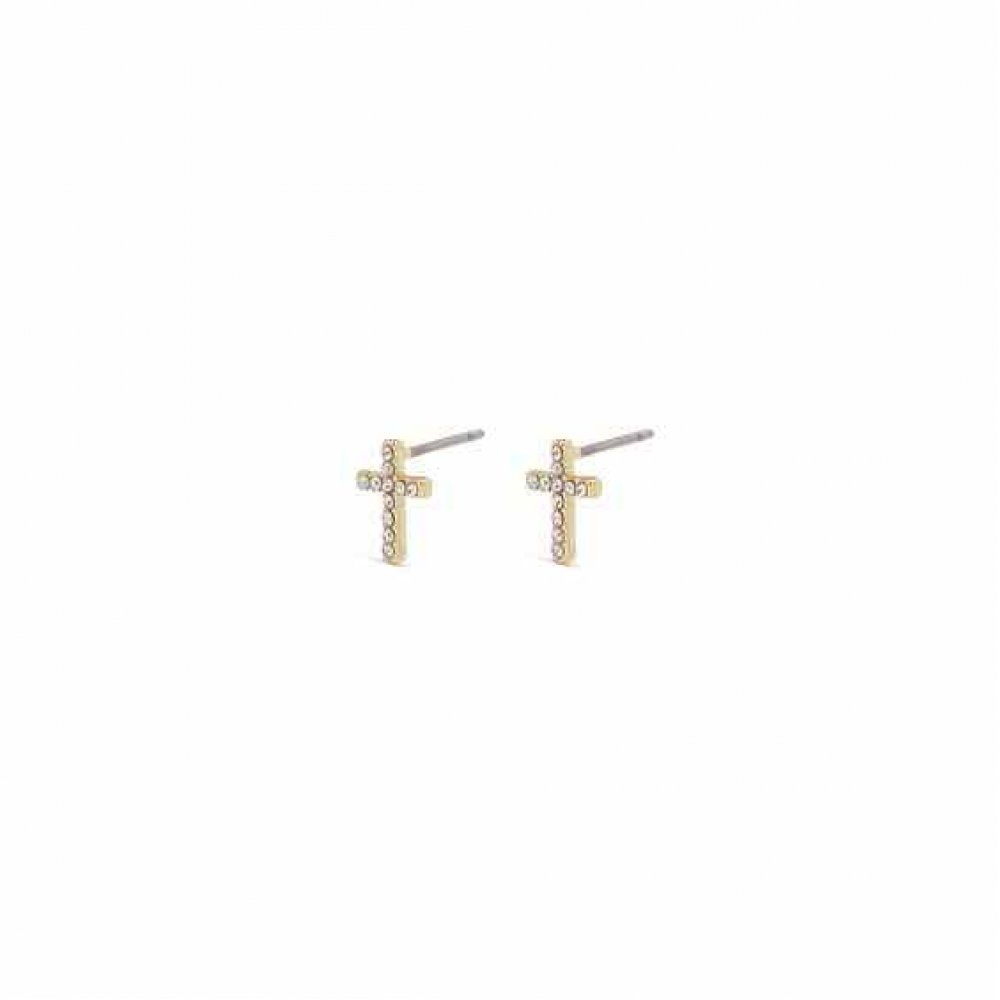 Woman's Earrings PILGRIM Clara Gold Plated 601912023