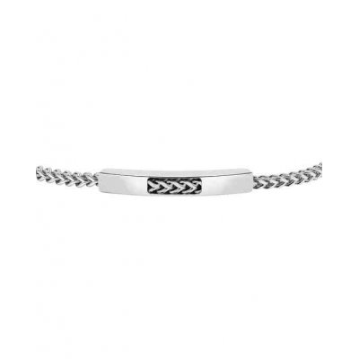 Men's Bracelet Sector Basic Stainless Steel Silver SZS68