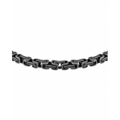 Men's Bracelet Sector Energy Stainless Steel Silver/Black SAFT76