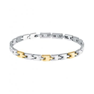 Men's Bracelet Sector Basic Stainless Steel Silver/Gold SZS117