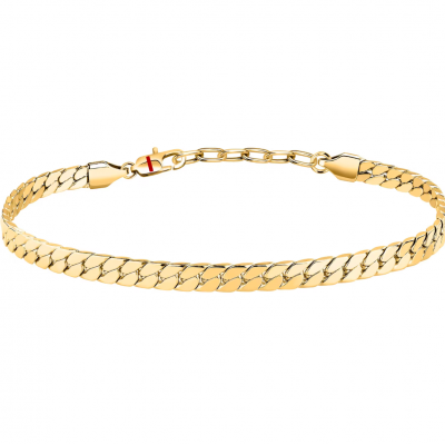 Men's Bracelet Sector Basic Stainless Steel Gold SZS138