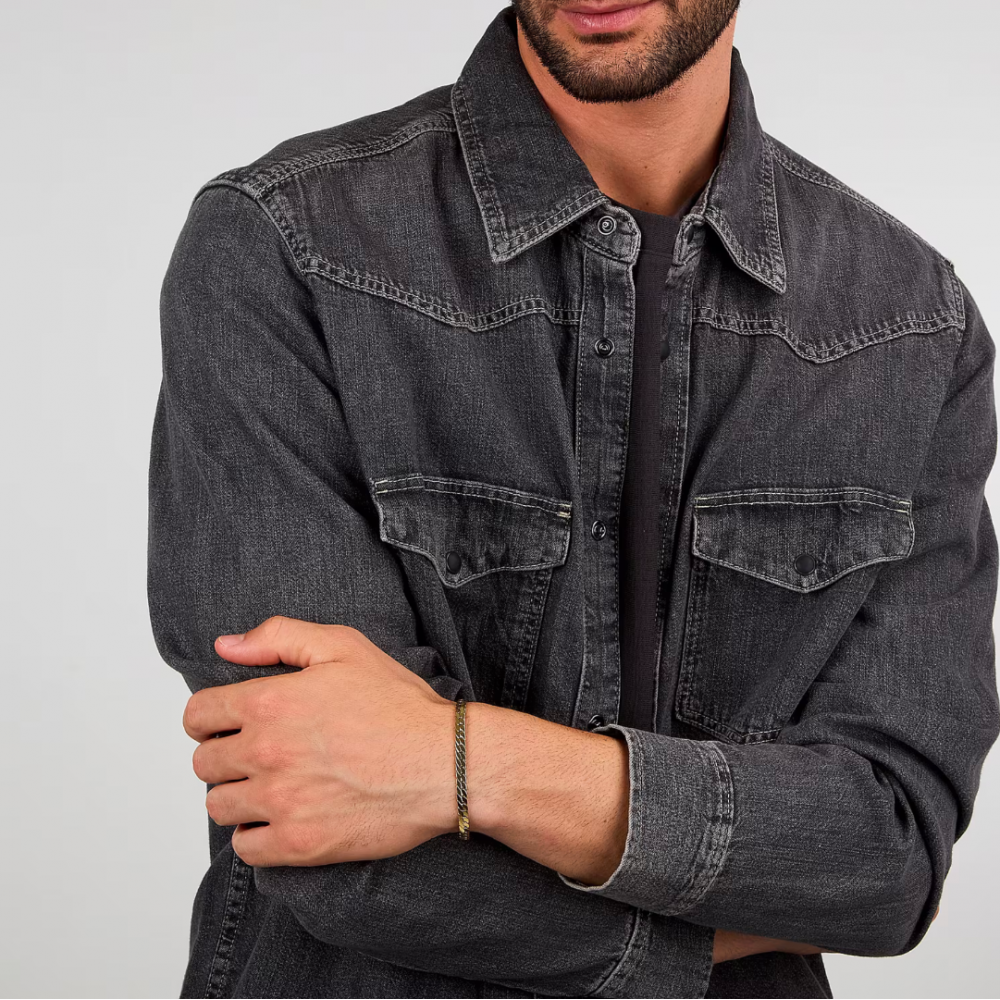 Men's Bracelet Sector Basic Stainless Steel Gold SZS138