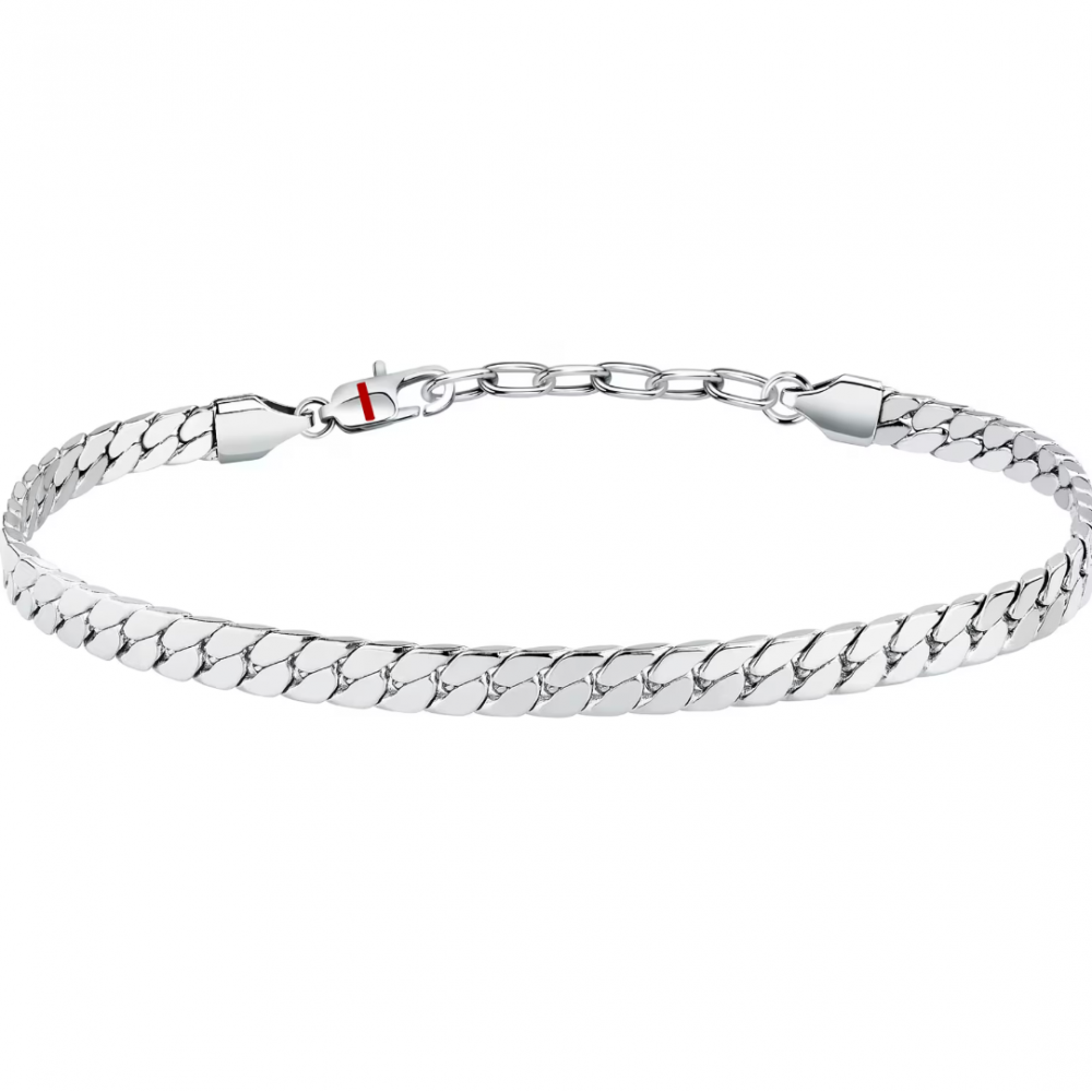 Men's Bracelet Sector Basic Stainless Steel Silver SZS139