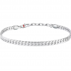 Men's Bracelet Sector Basic Stainless Steel Silver SZS139
