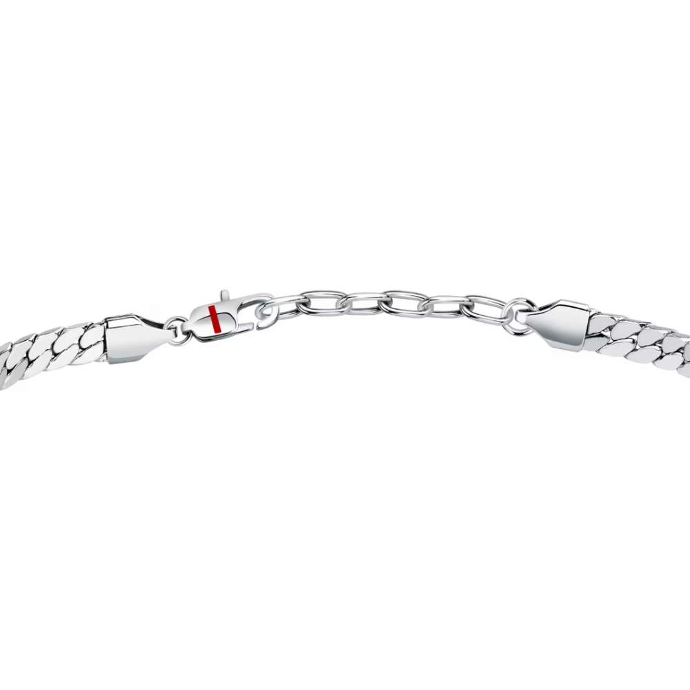 Men's Bracelet Sector Basic Stainless Steel Silver SZS139
