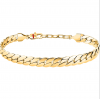 Men's Bracelet Sector Basic Stainless Steel Gold SZS140