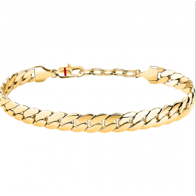 Men's Bracelet Sector Basic Stainless Steel Gold SZS140