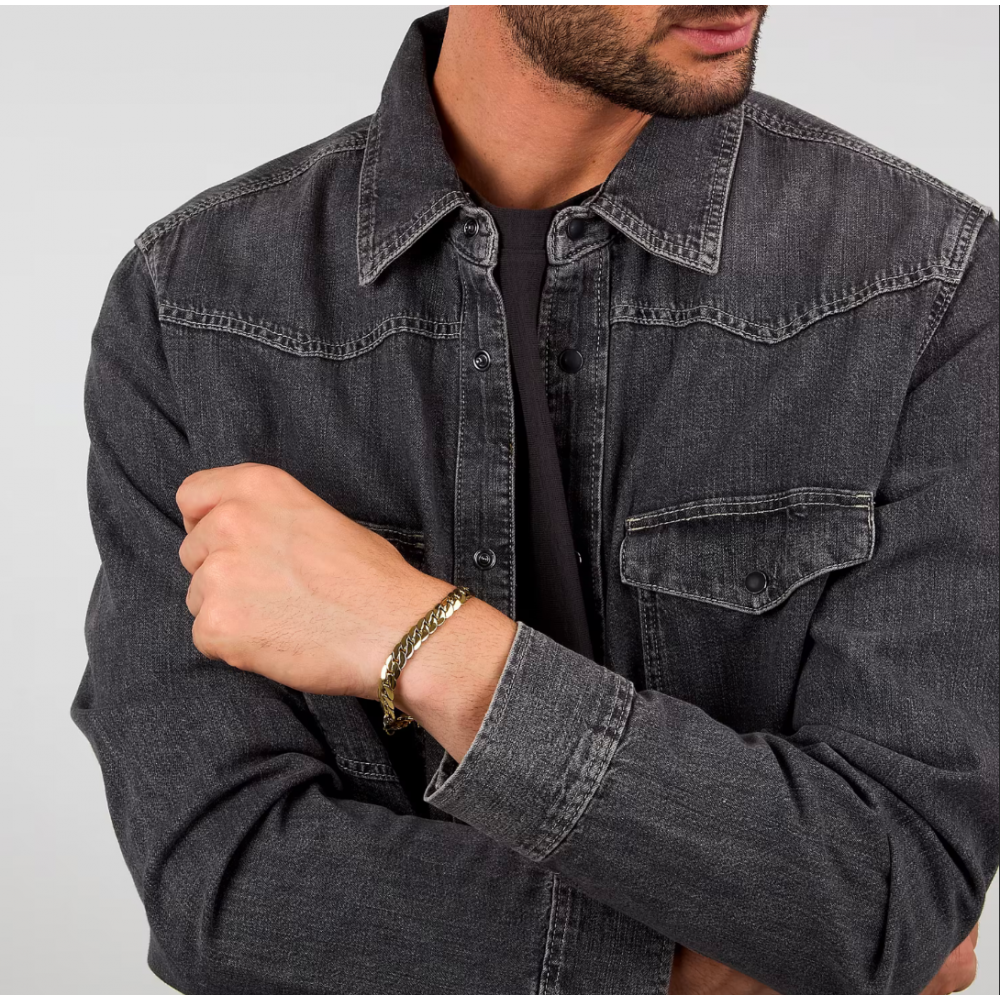 Men's Bracelet Sector Basic Stainless Steel Gold SZS140