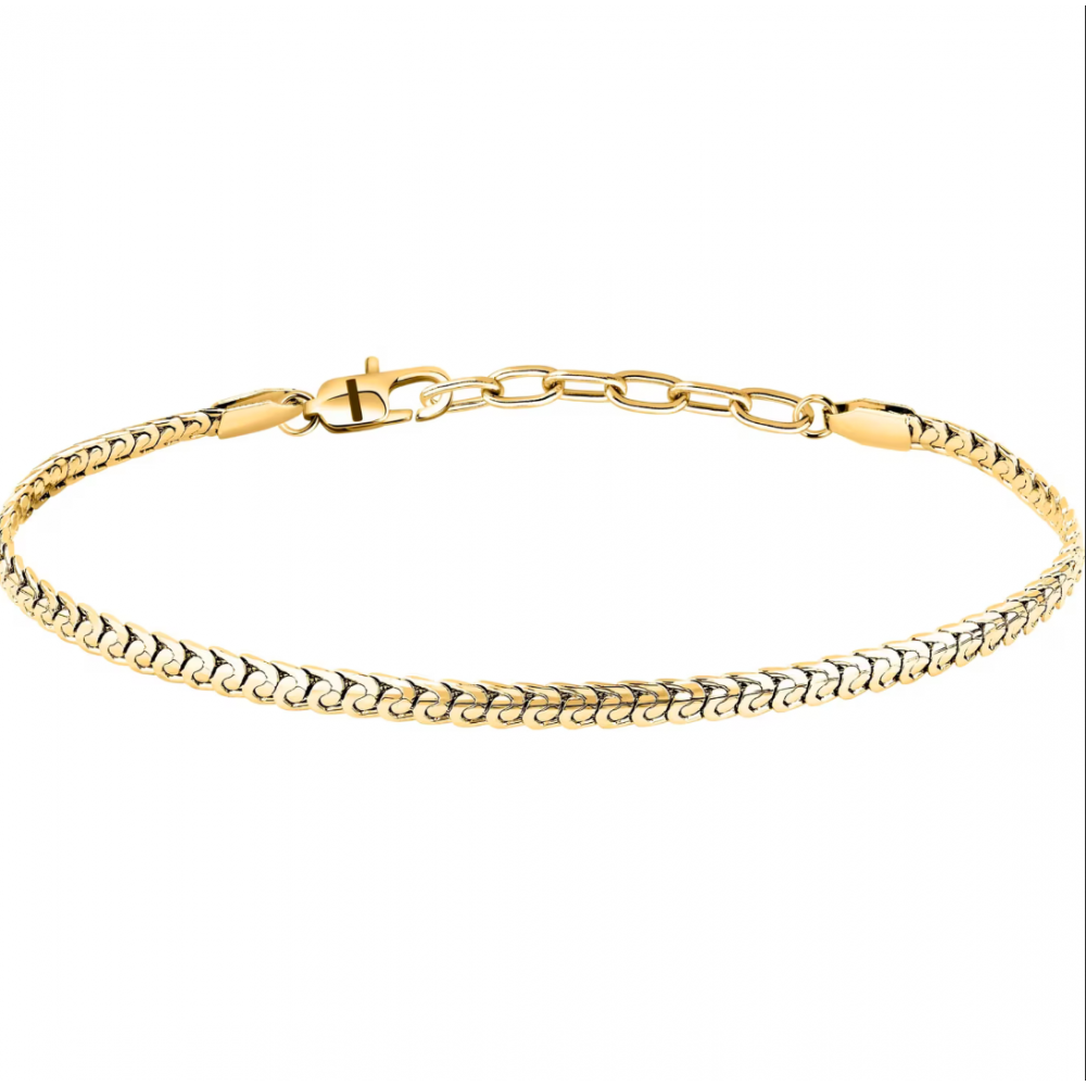 Men's Bracelet Sector Basic Stainless Steel Gold SZS150