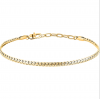 Men's Bracelet Sector Basic Stainless Steel Gold SZS150