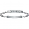 Men's Bracelet Sector Basic Stainless Steel Silver SZS84